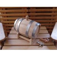 Бочка дуб черешчатый с краном